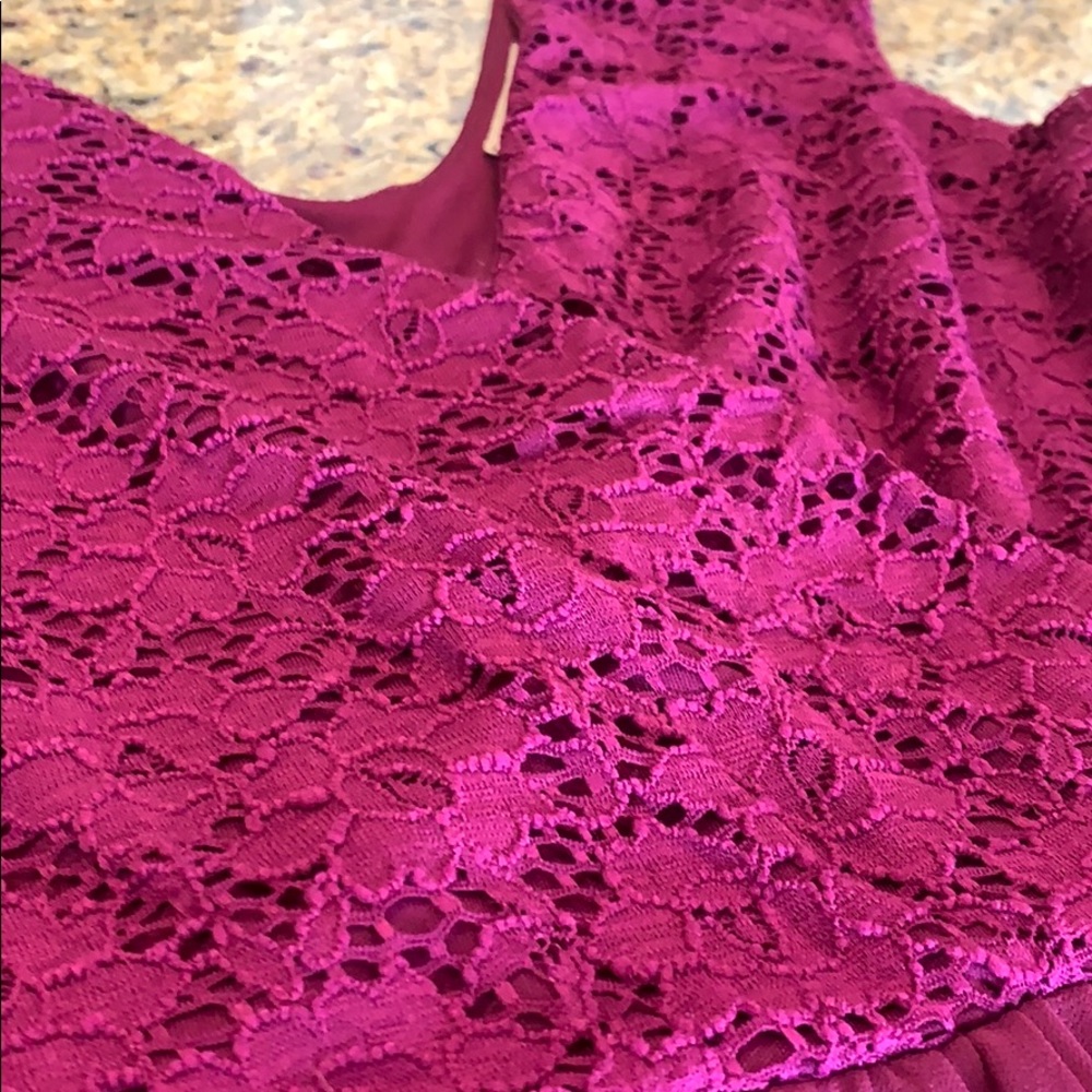 Magenta Cocktail Dress